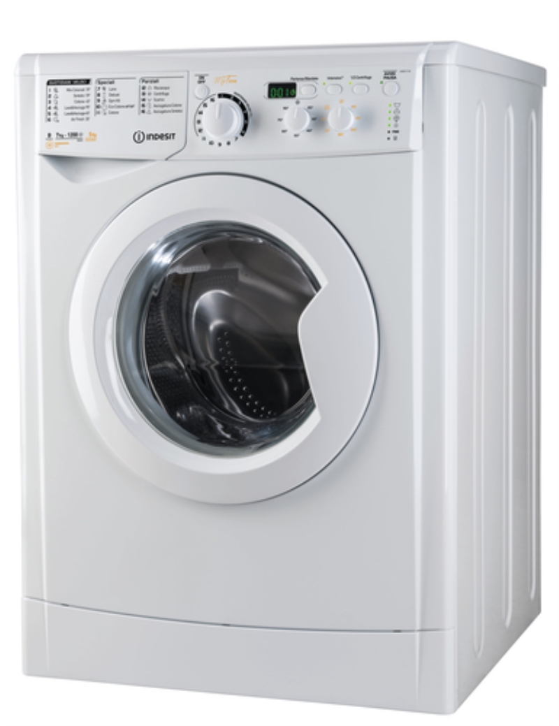 INDESIT Lavasciuga Indesit EWDD7125WIT 7-5 KG 1200 giri 85 x 59.5 x 53.5 cm 